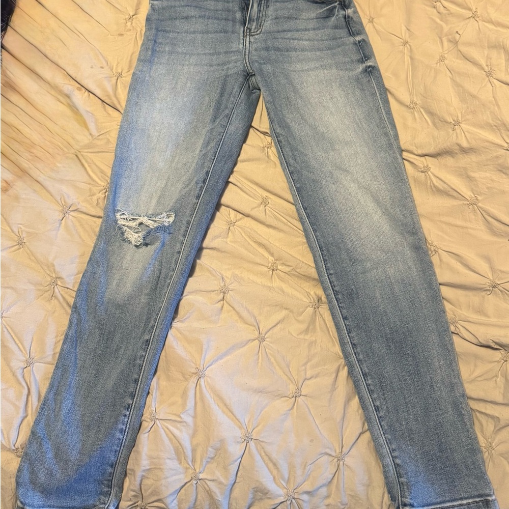 KanCan Light Blue Straight Leg Jeans